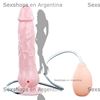Dildo Natural Love and Vibes con Función de Spray